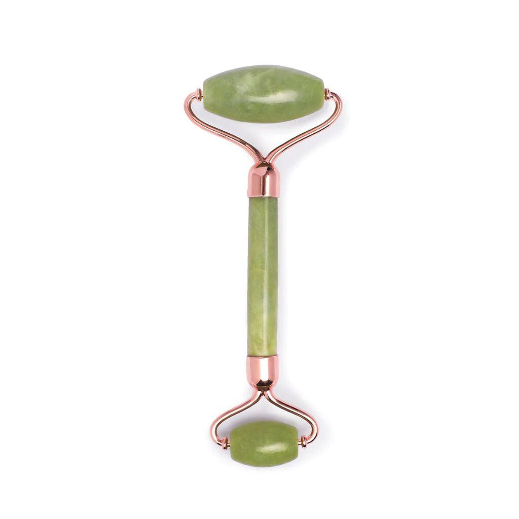 Earth Harbor | Island Jade Rose Gold Gemstone Facial Roller - NaturelleShop.se