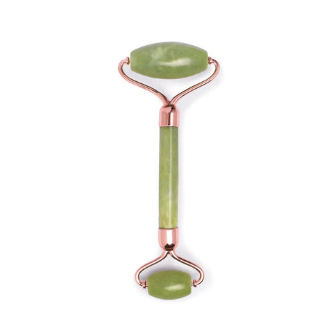 Earth Harbor | Island Jade Rose Gold Gemstone Facial Roller - NaturelleShop.se