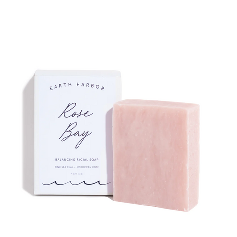 Earth Harbor | Rose Bay Balancing Facial Soap - NaturelleShop.se