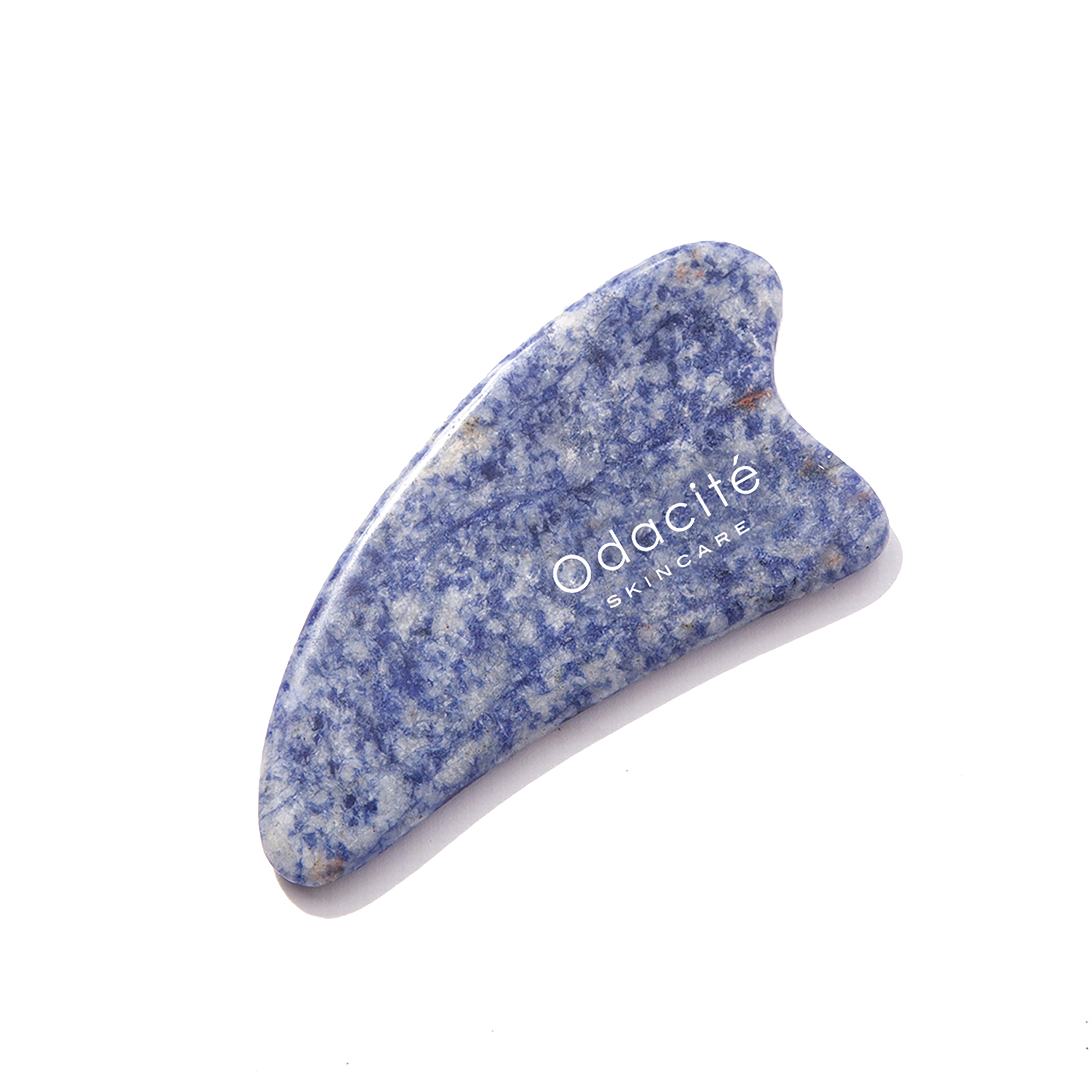 Crystal Contour Gua Sha Blue Sodalite Beauty Tool