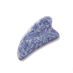 Crystal Contour Gua Sha Blue Sodalite Beauty Tool