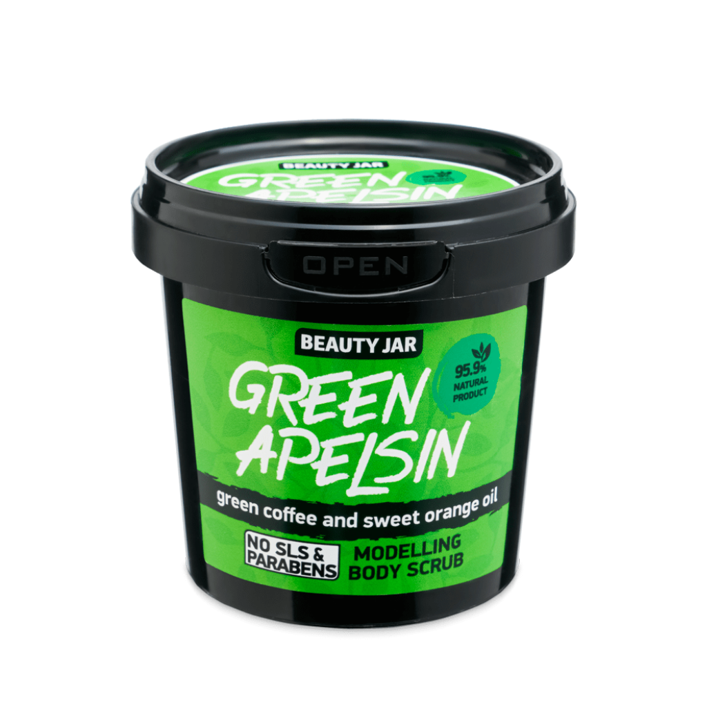 Beauty Jar | Green Apelsin Body Scrub - NaturelleShop.se