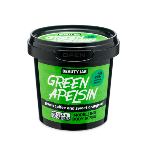 Beauty Jar | Green Apelsin Body Scrub - NaturelleShop.se