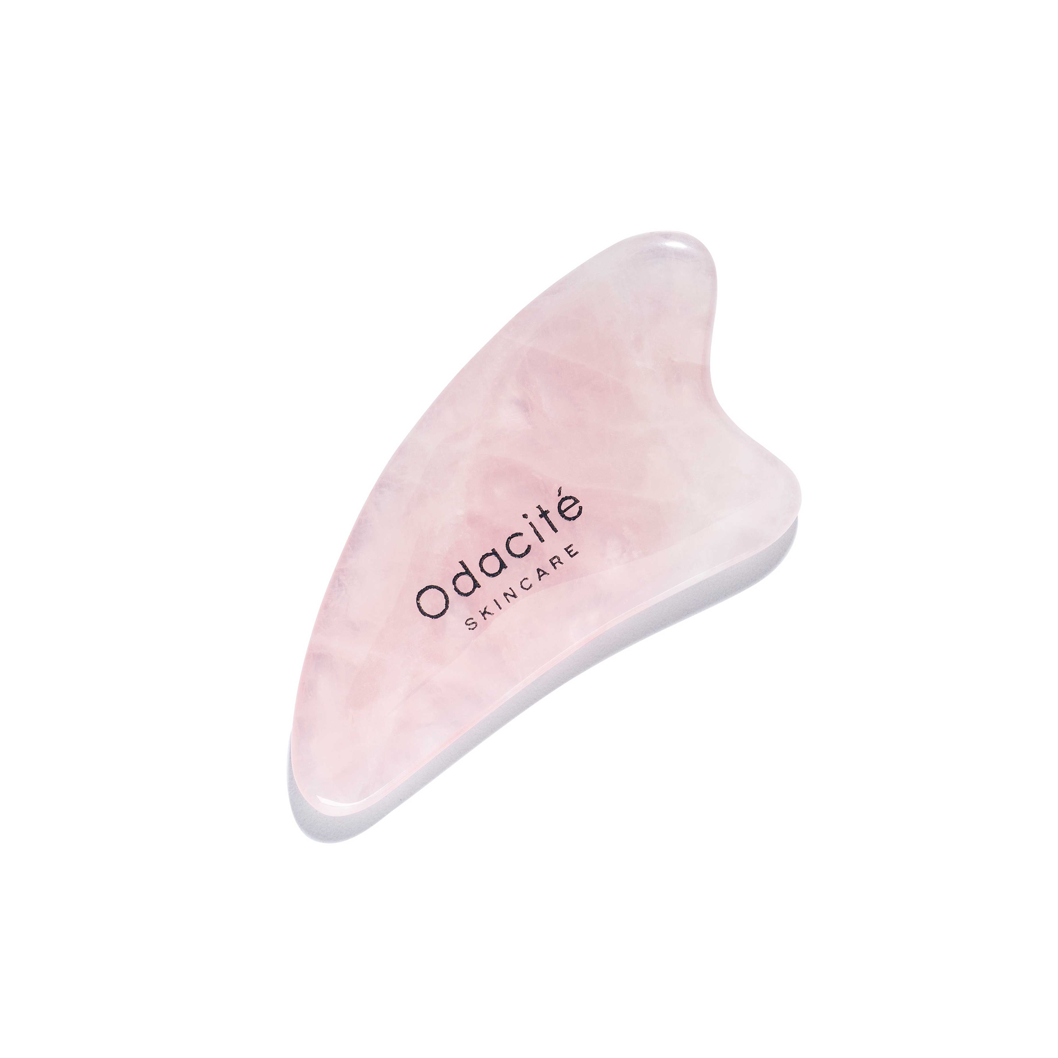 Crystal Contour Gua Sha Rose Quartz Beauty Tool