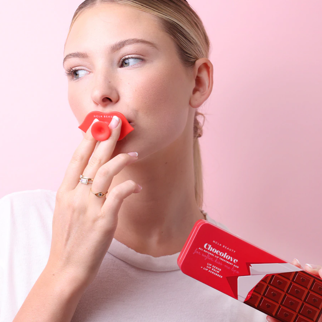 Chocolate Duo Tin Can Lip Care Set