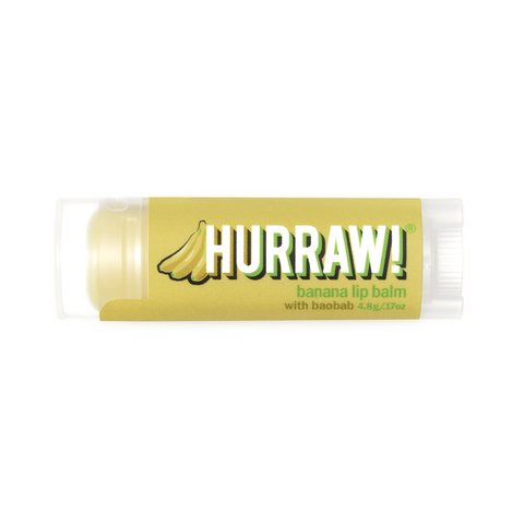 Hurraw! Banana Lip Balm - NaturelleShop.se