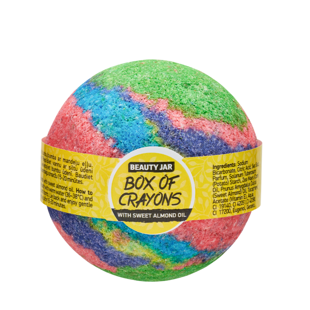 Beauty Jar | Box Of Crayons Bath Bomb - NaturelleShop.se