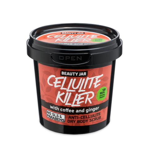 Beauty Jar | Cellulite Killer Coffee and Ginger Dry Body Scrub - NaturelleShop.se