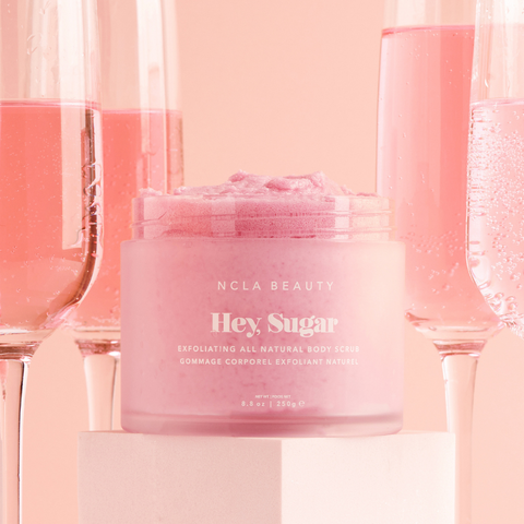 NCLA Beauty | Hey, Sugar Pink Champagne Body Scrub - NaturelleShop.se