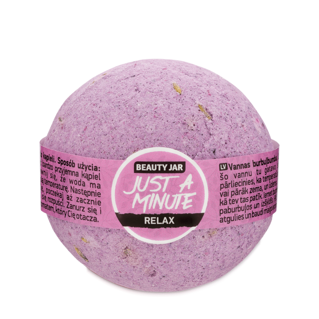 Beauty Jar | Just A Minute Lavender Bath Bomb - NaturelleShop.se