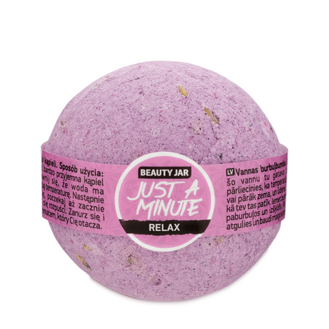 Beauty Jar | Just A Minute Lavender Bath Bomb - NaturelleShop.se