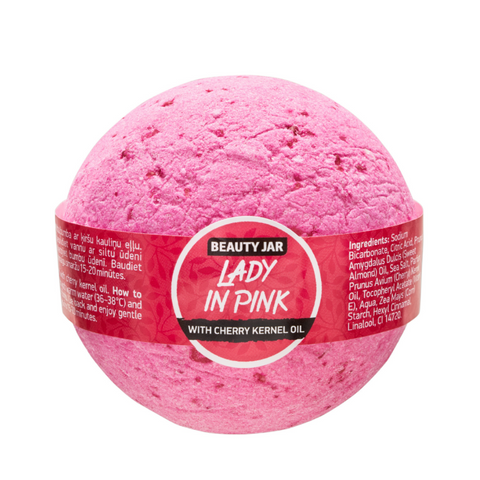 Beauty Jar | Lady In Pink Bath Bomb - NaturelleShop.se