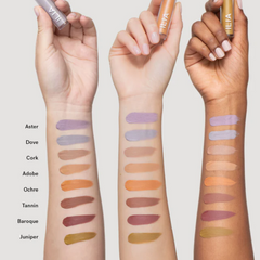 ILIA Beauty | Liquid Powder Matte Eye Tint Swatches on Arm