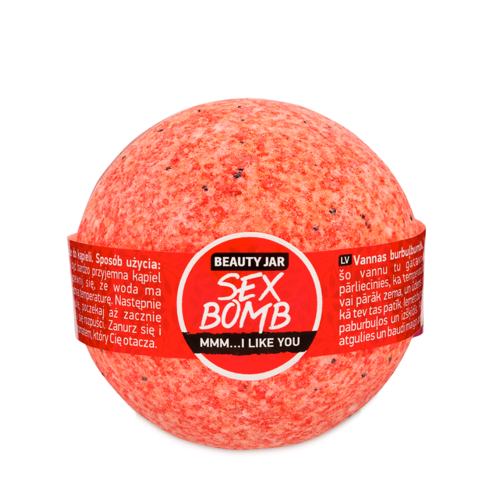 Beauty Jar | Sex Bomb Foaming Bath Bomb - NaturelleShop.se