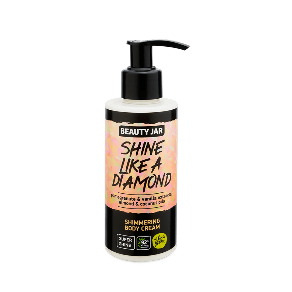 Beauty Jar | Shine Like a Diamond Shimmering Body Cream - NaturelleShop.se