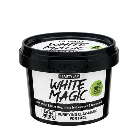 Beauty Jar | White Magic Purifying Clay Face Mask - NaturelleShop.se